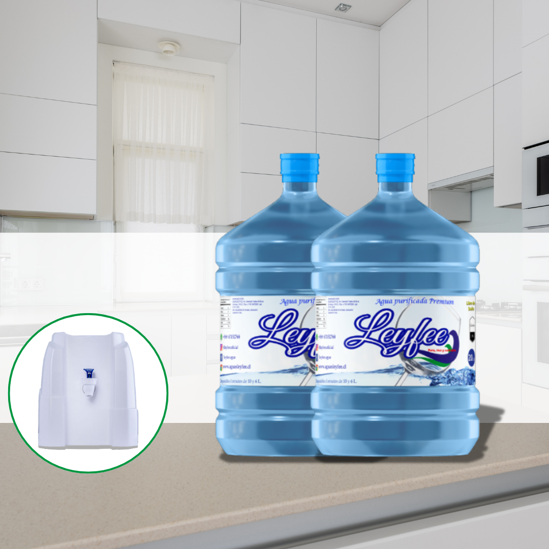 Pack dispensador natural + 2 bidones