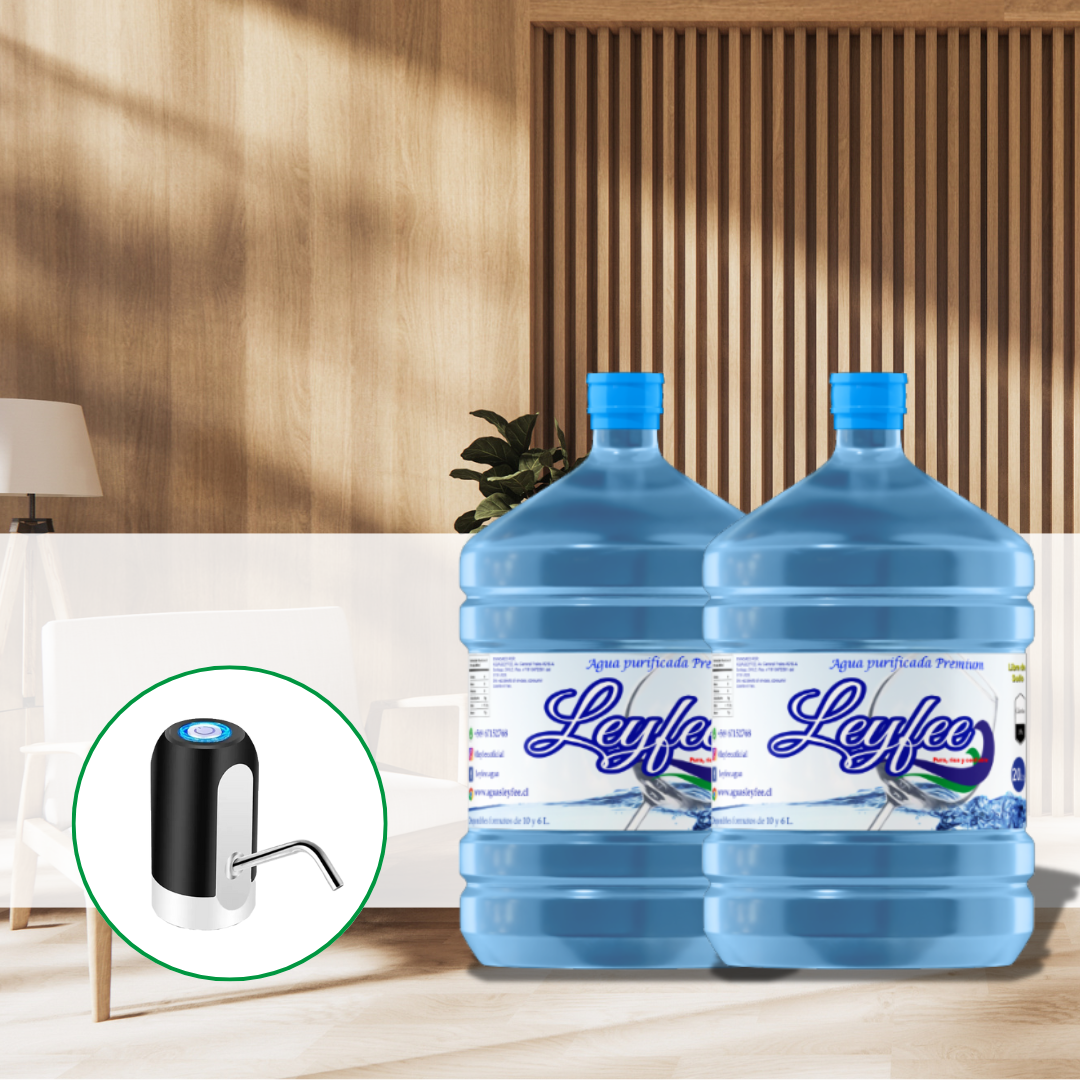 Pack bomba USB + 2 bidones